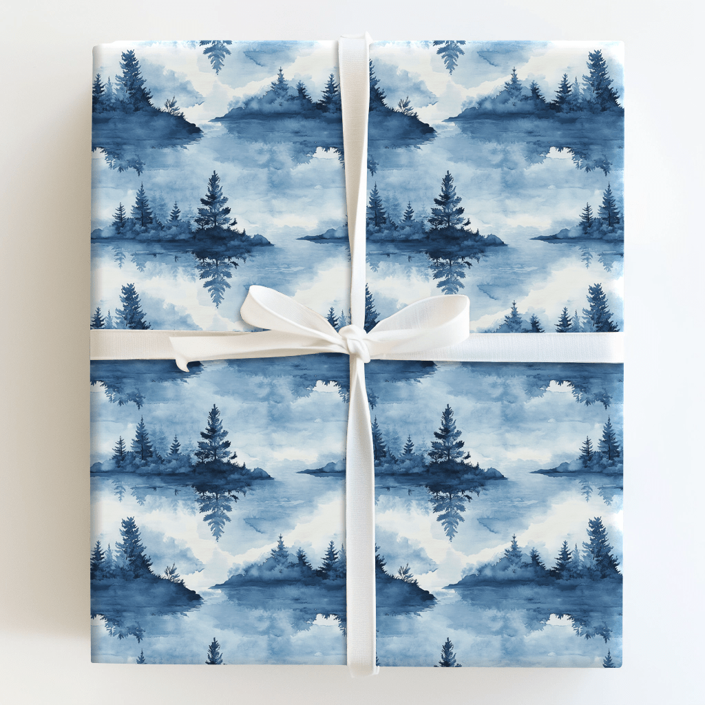 Twilight on the Water - Wrapping Paper - Aspen & Arlo