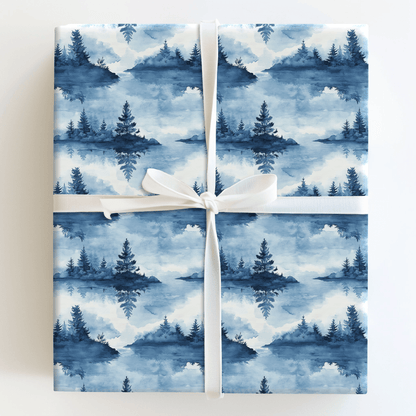 Twilight on the Water - Wrapping Paper - Aspen & Arlo