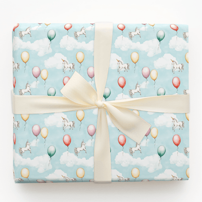 Unicorn of the Sky - Wrapping Paper - Aspen & Arlo