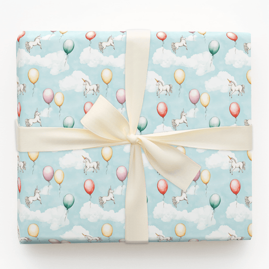 Unicorn of the Sky - Wrapping Paper - Aspen & Arlo