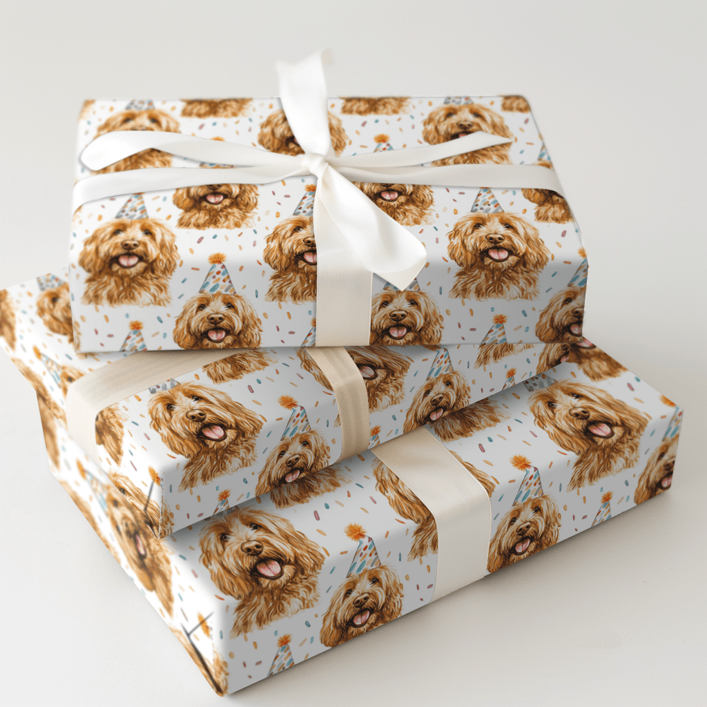 Unleashed Birthday Joy - Wrapping Paper - Aspen & Arlo