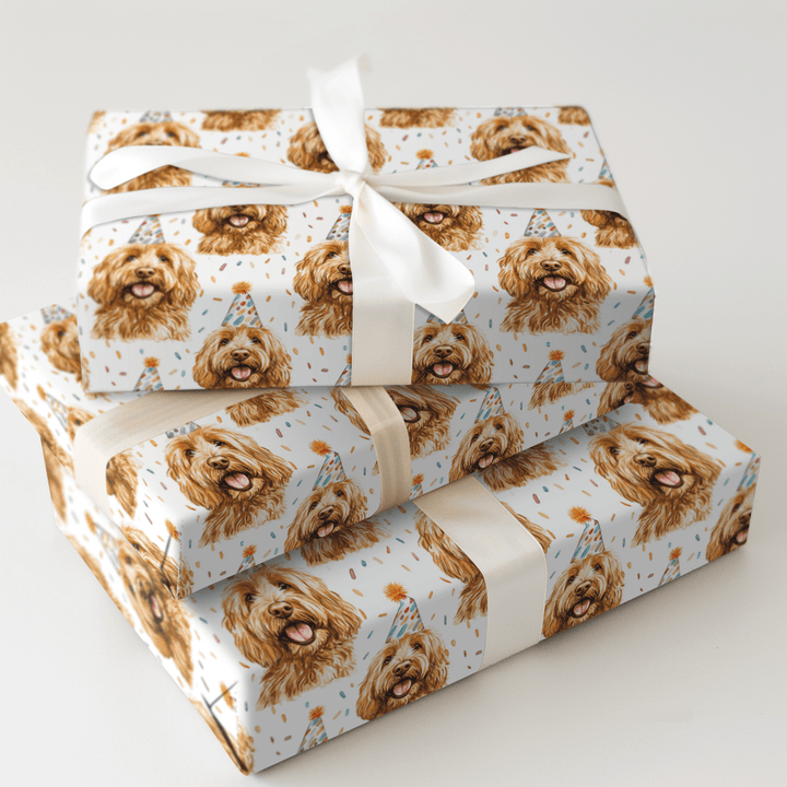 Unleashed Birthday Joy - Wrapping Paper - Aspen & Arlo