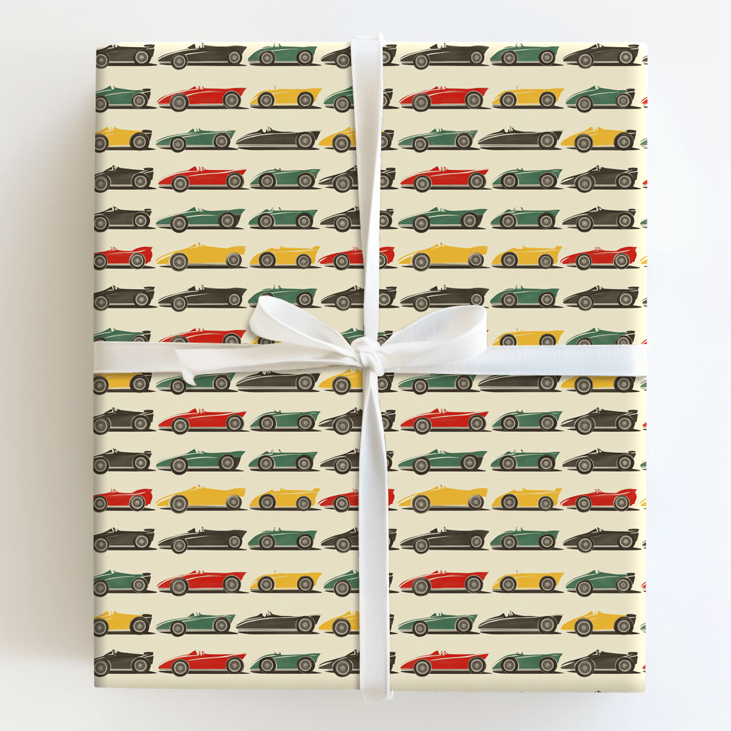 Vintage Turbo - Wrapping Paper - Aspen & Arlo