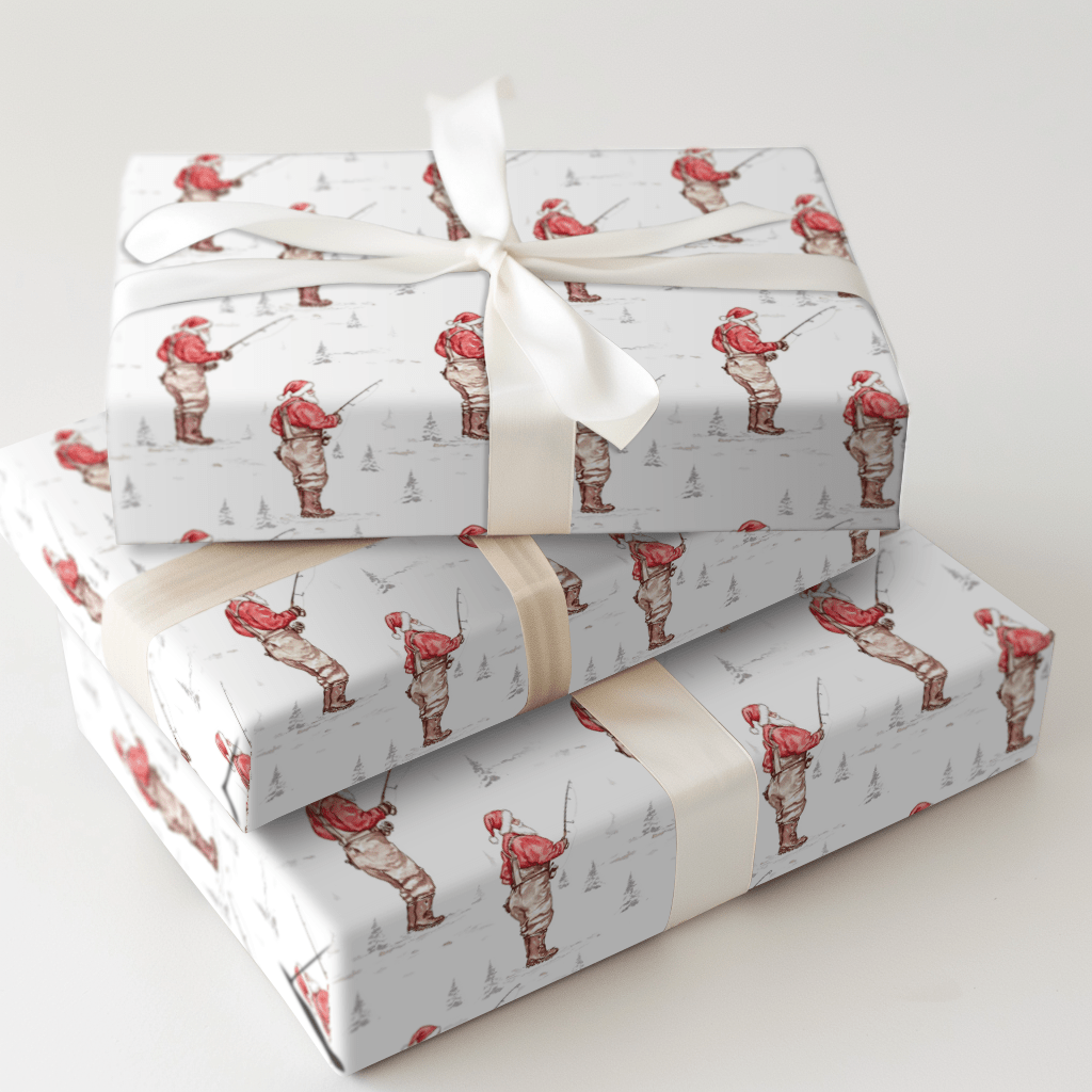 Wading Through the Holidays - Wrapping Paper - Aspen & Arlo