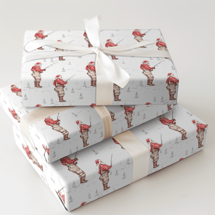 Wading Through the Holidays - Wrapping Paper - Aspen & Arlo