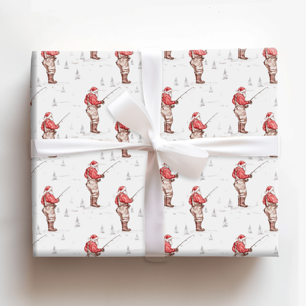 Wading Through the Holidays - Wrapping Paper - Aspen & Arlo