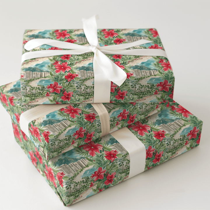 Waikiki Wonderland - Wrapping Paper - Aspen & Arlo