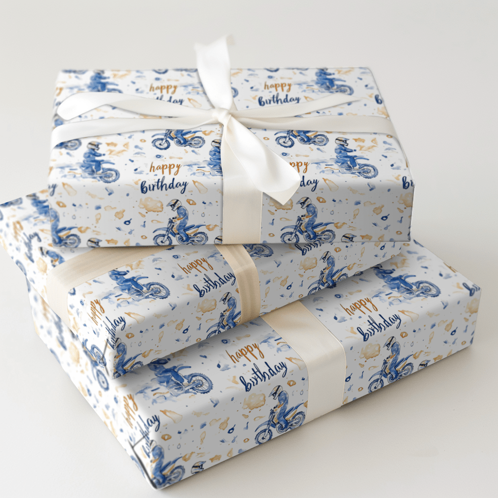 Wishful Ride - Wrapping Paper - Aspen & Arlo