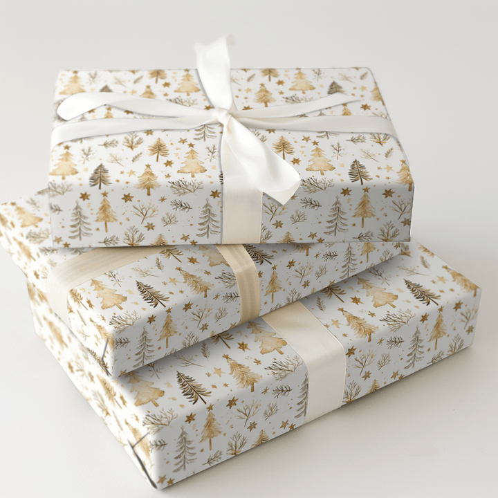 Wishing in Gold - Wrapping Paper - Aspen & Arlo