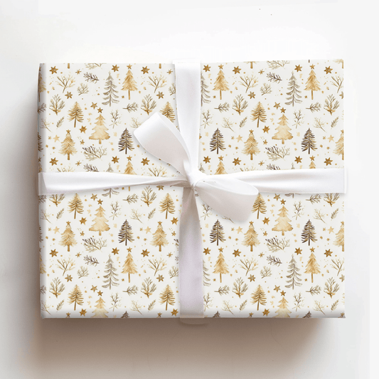 Wishing in Gold - Wrapping Paper - Aspen & Arlo