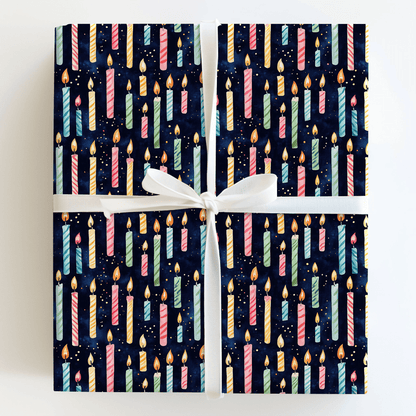 Wishing on Wax - Wrapping Paper - Aspen & Arlo