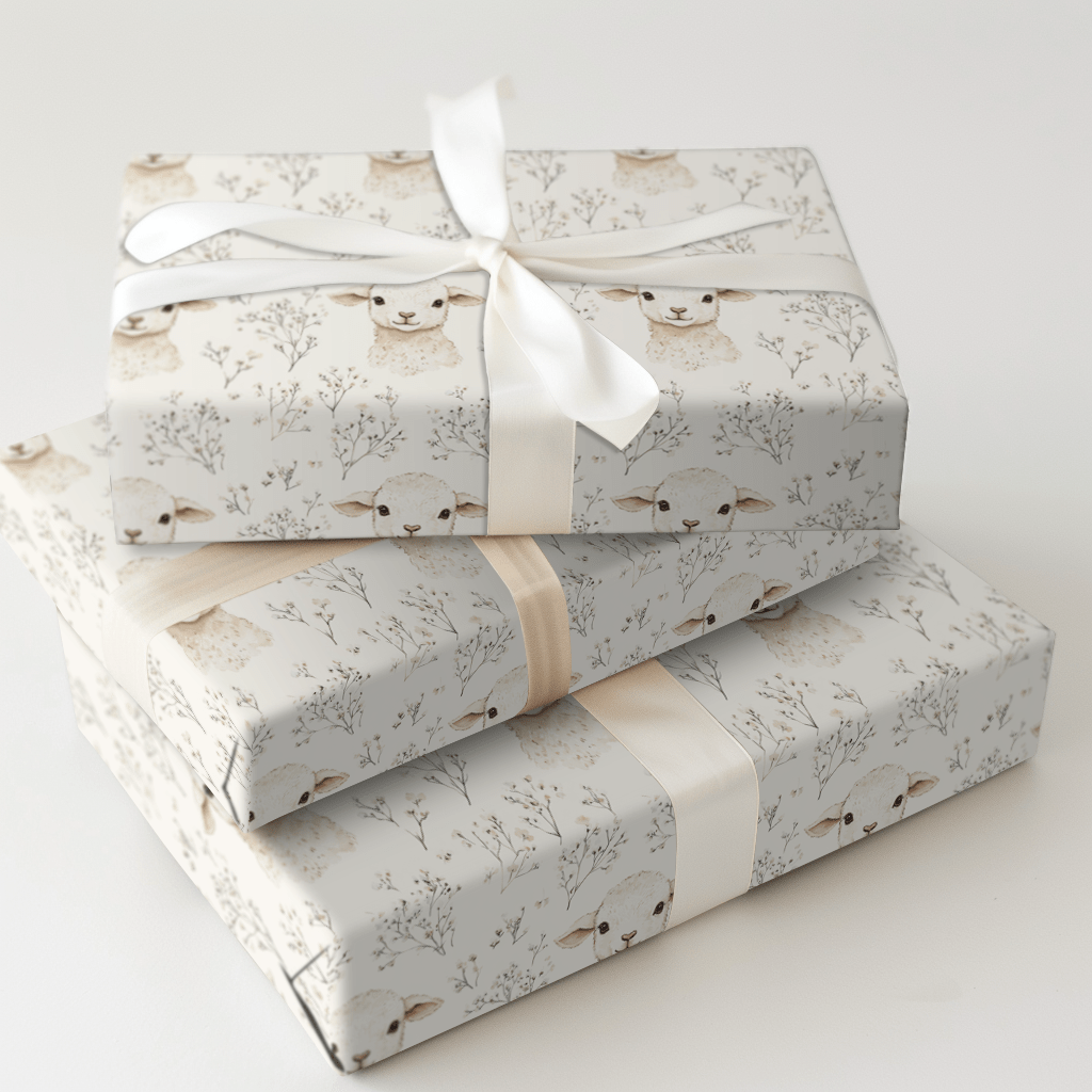 Woolly Wonder - Wrapping Paper - Aspen & Arlo