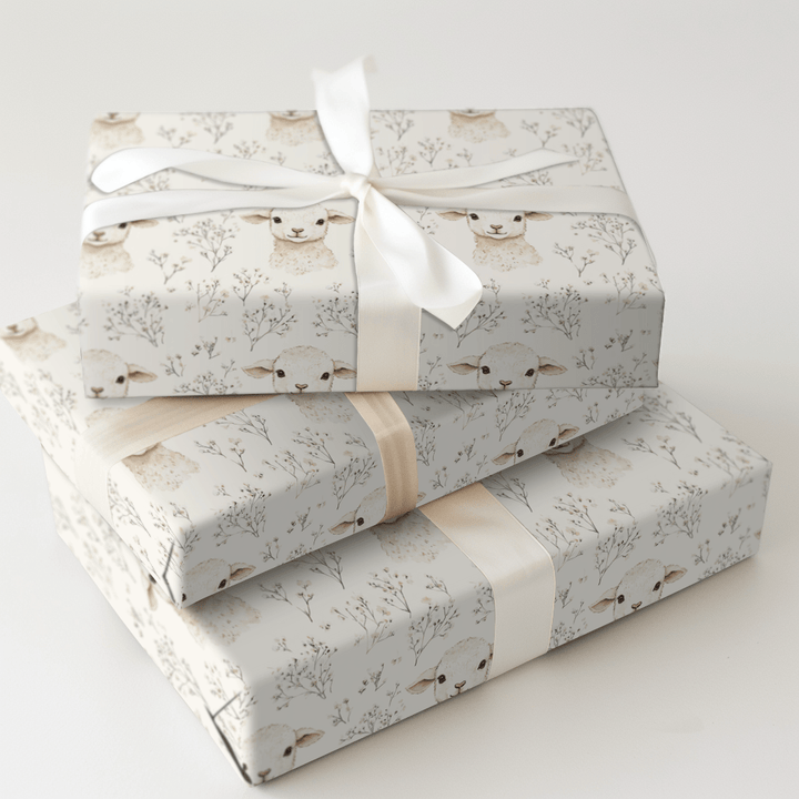 Woolly Wonder - Wrapping Paper - Aspen & Arlo