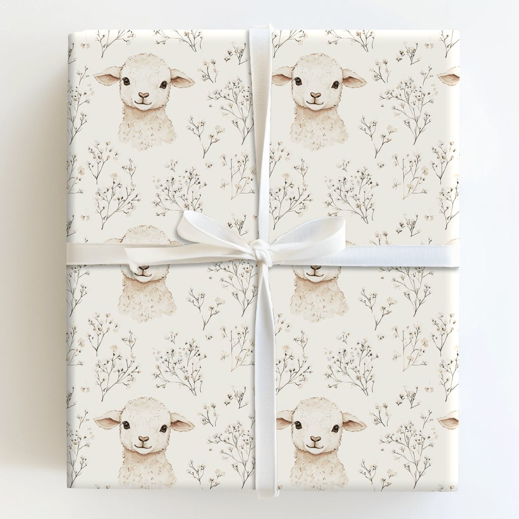 Woolly Wonder - Wrapping Paper - Aspen & Arlo