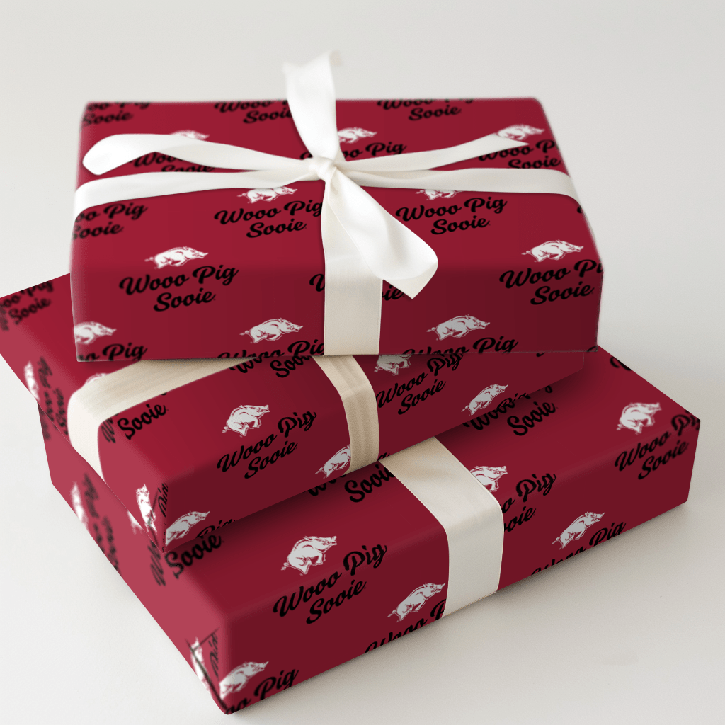 Wooo Pig Sooie - Wrapping Paper - Aspen & Arlo