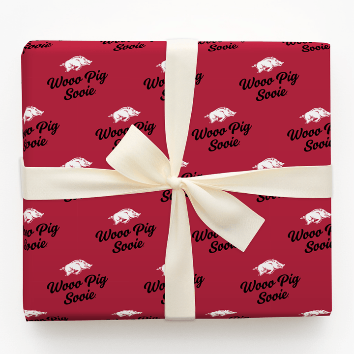 Wooo Pig Sooie - Wrapping Paper - Aspen & Arlo