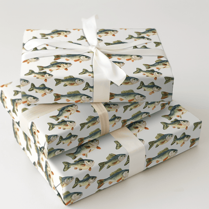 You Bet Your Bass - Wrapping Paper - Aspen & Arlo