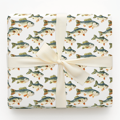 You Bet Your Bass - Wrapping Paper - Aspen & Arlo