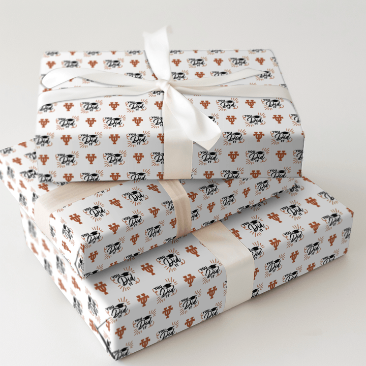 You Did It UT - Wrapping Paper - Aspen & Arlo