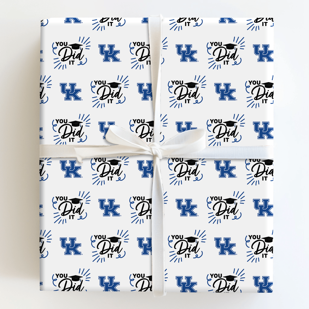 You Did It Kentucky - Wrapping Paper - Aspen & Arlo