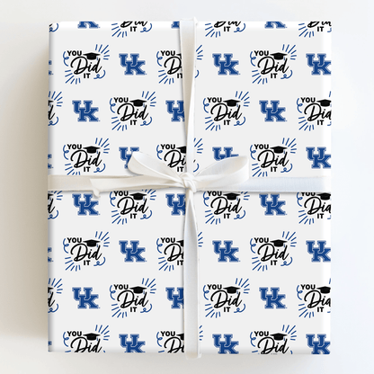You Did It Kentucky - Wrapping Paper - Aspen & Arlo