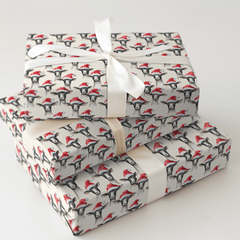 Yule Goat - Wrapping Paper - Aspen & Arlo