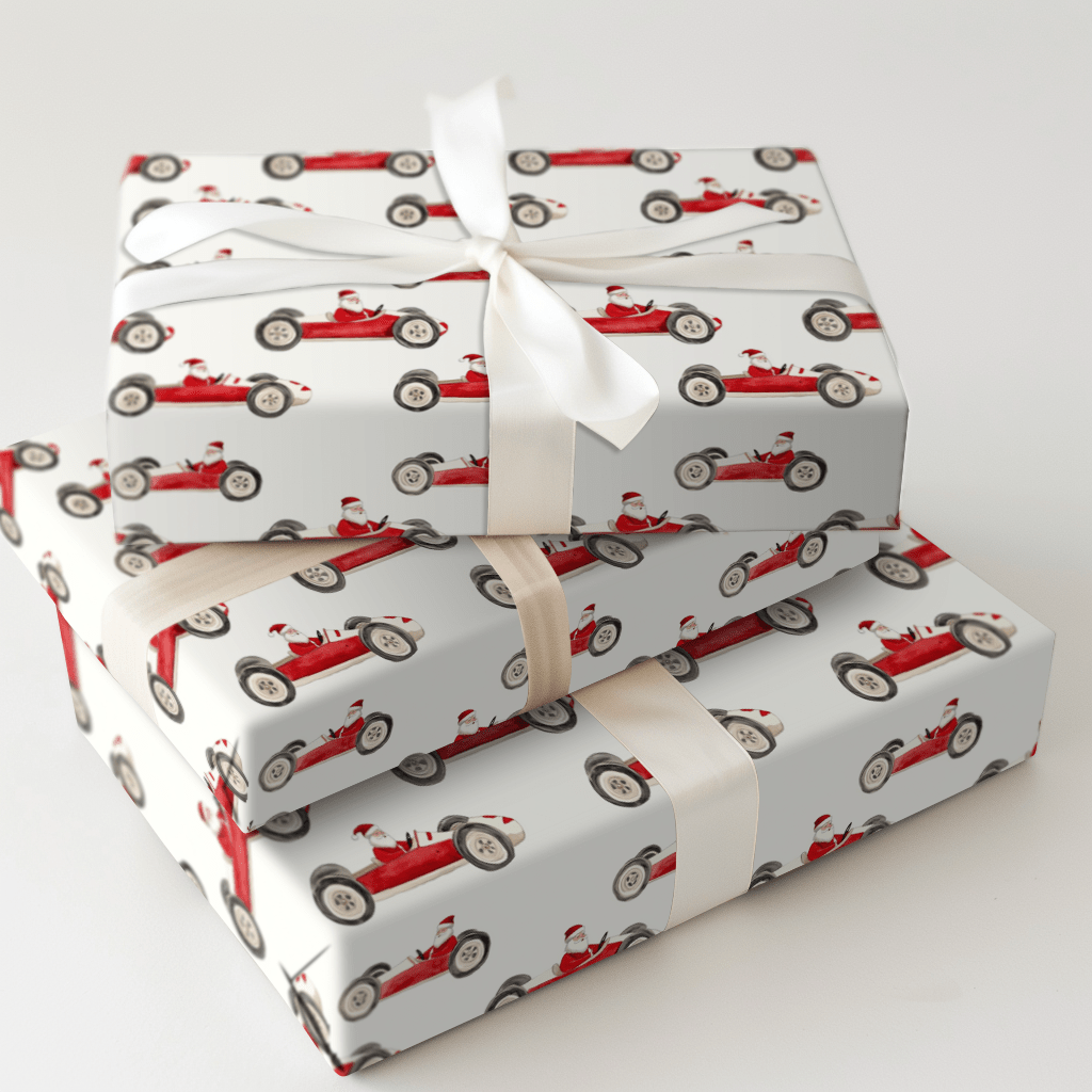 Race the Reindeer - Wrapping Paper - Aspen & Arlo