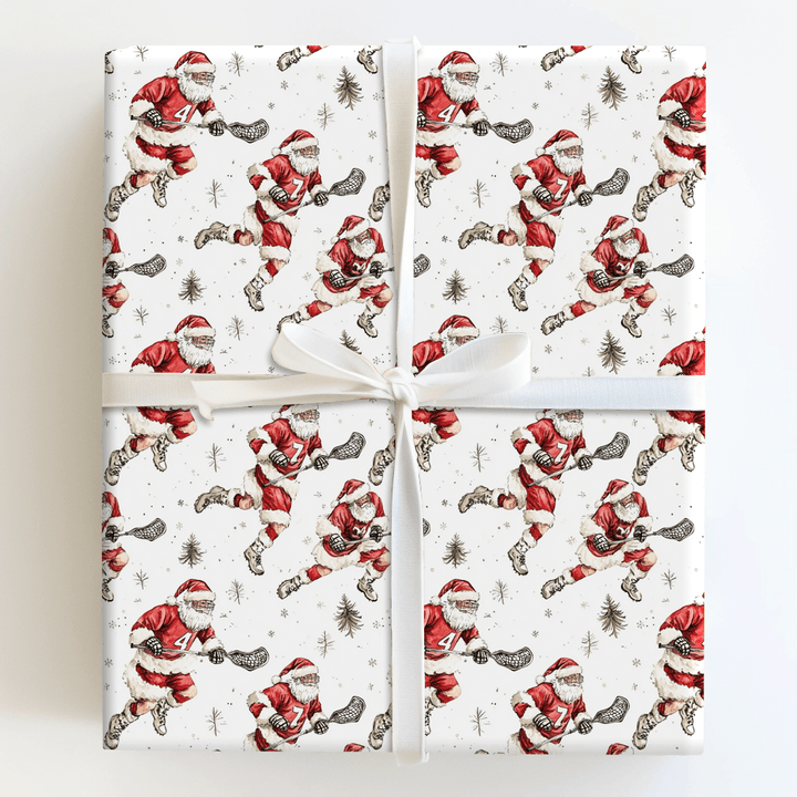 Holiday Faceoff - Wrapping Paper - Aspen & Arlo