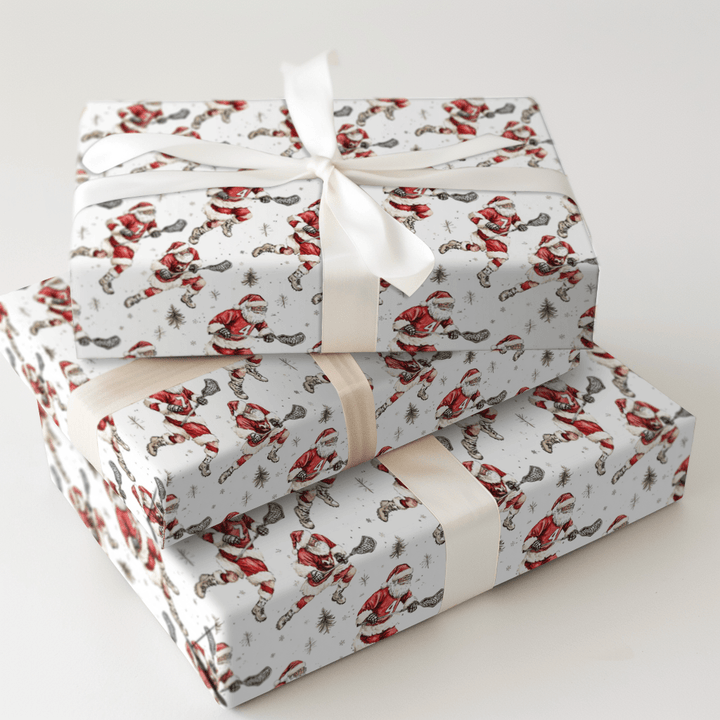 Holiday Faceoff - Wrapping Paper - Aspen & Arlo