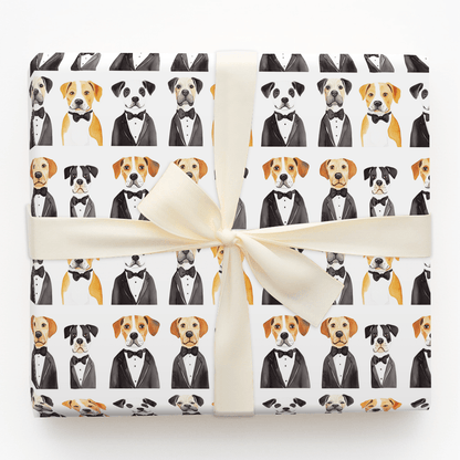 Be a Fancy Pup - Wrapping Paper - Aspen & Arlo