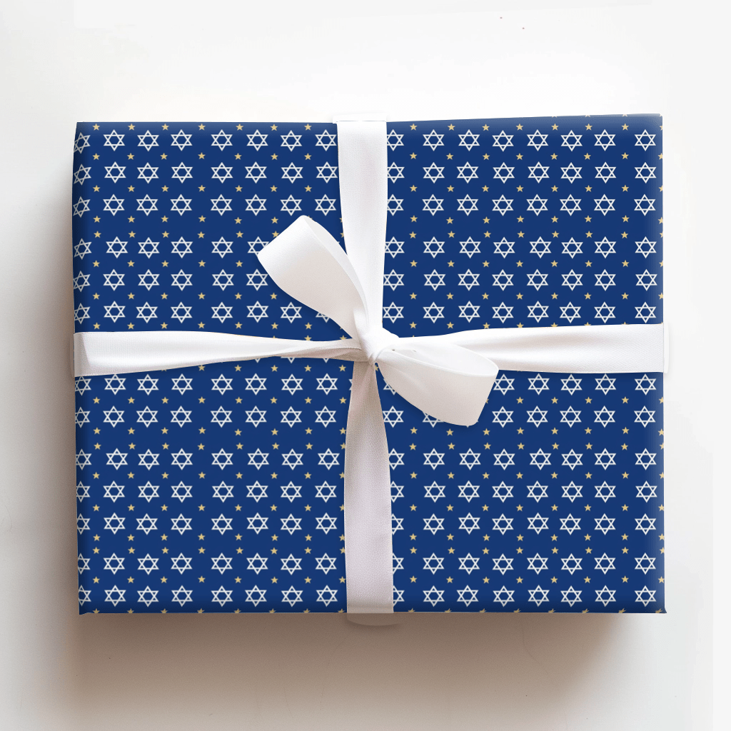 Mazel Stars - Wrapping Paper - Aspen & Arlo