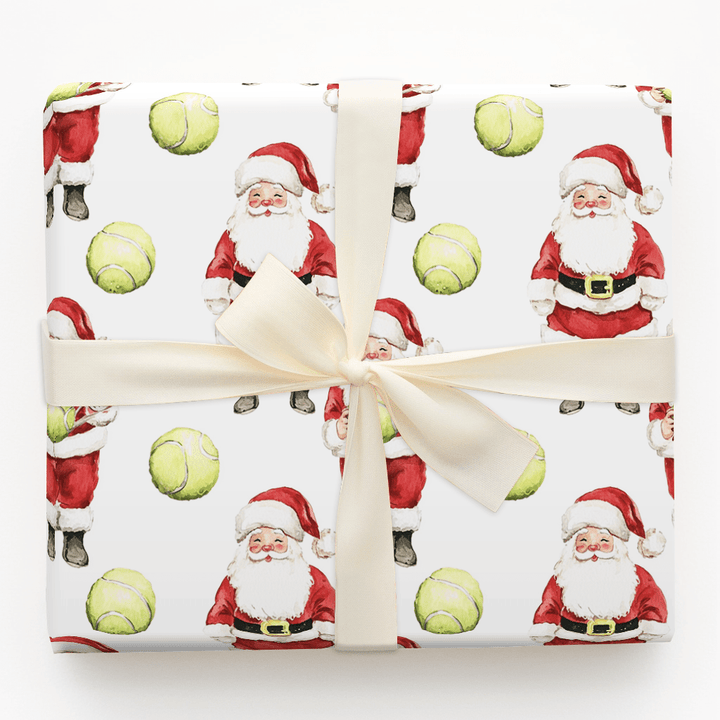 Claus on the Court - Wrapping Paper - Aspen & Arlo