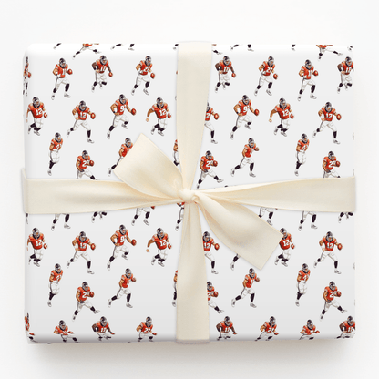 Wide Receiver - Wrapping Paper - Aspen & Arlo