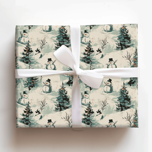 George Snow - Wrapping Paper - Aspen & Arlo