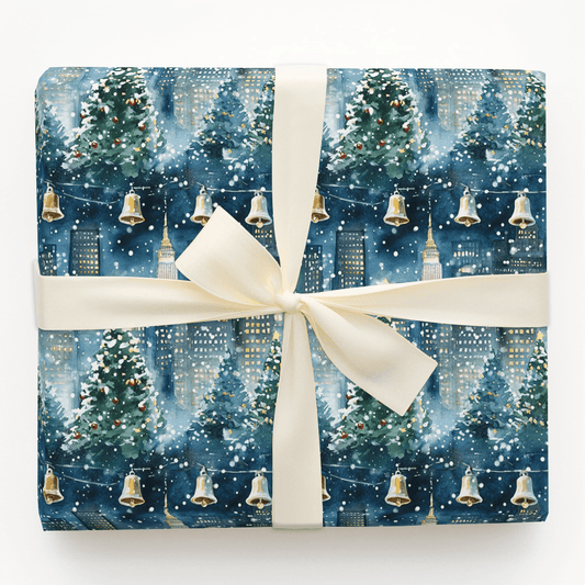 It's Christmas Time in the City - Wrapping Paper - Aspen & Arlo