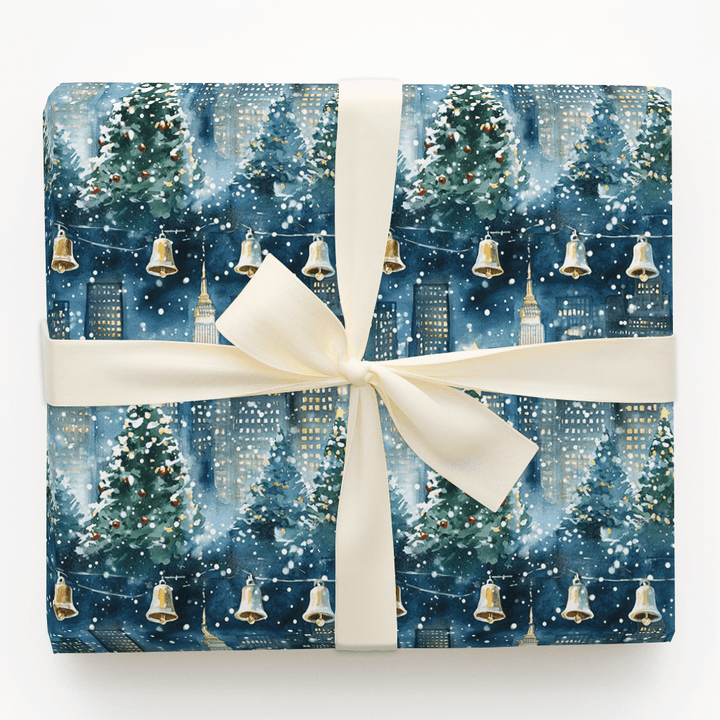 It's Christmas Time in the City - Wrapping Paper - Aspen & Arlo