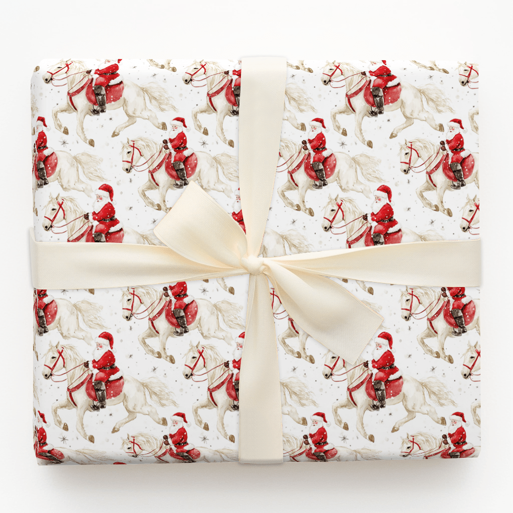 Galloping Gift Run - Wrapping Paper - Aspen & Arlo