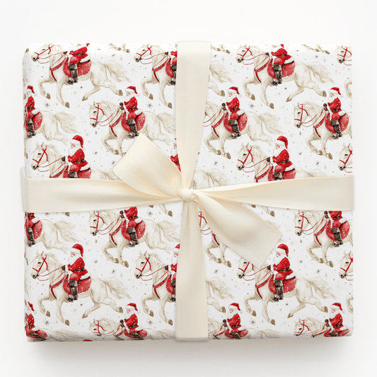 Galloping Gift Run - Wrapping Paper - Aspen & Arlo