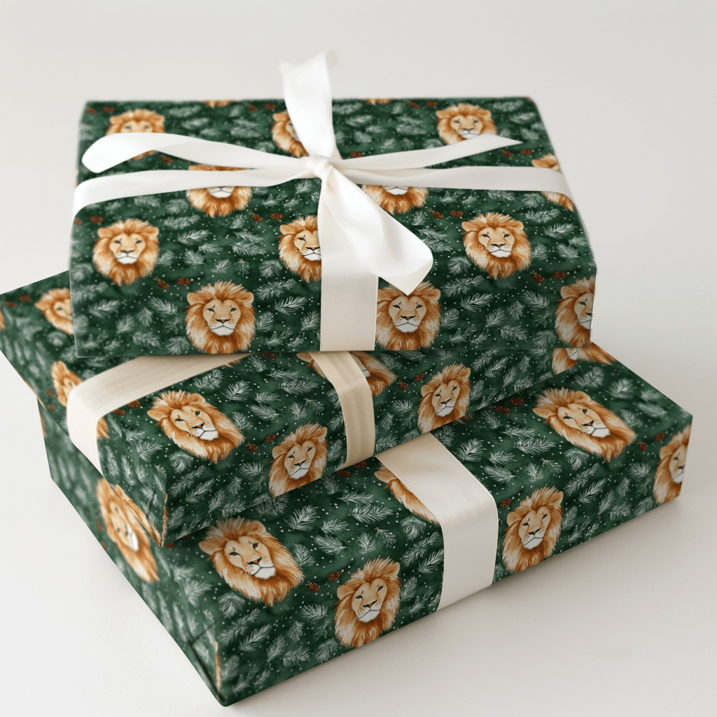 Merry Mane - Wrapping Paper - Aspen & Arlo