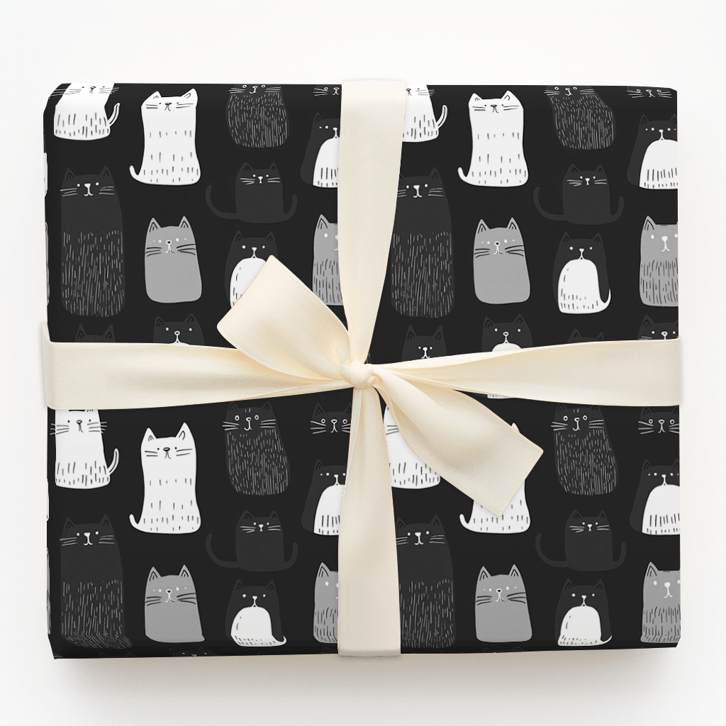 Cat Spook - Wrapping Paper - Aspen & Arlo