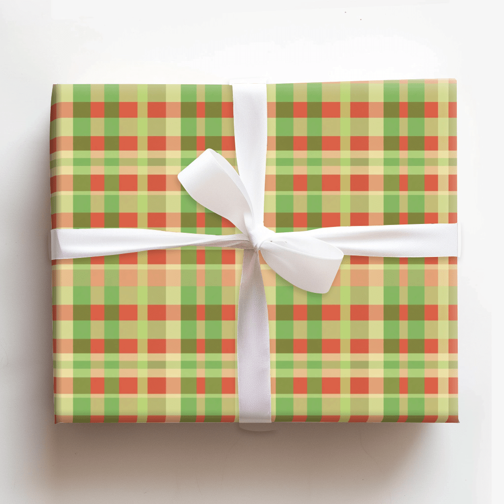 Plaid You Came - Wrapping Paper - Aspen & Arlo
