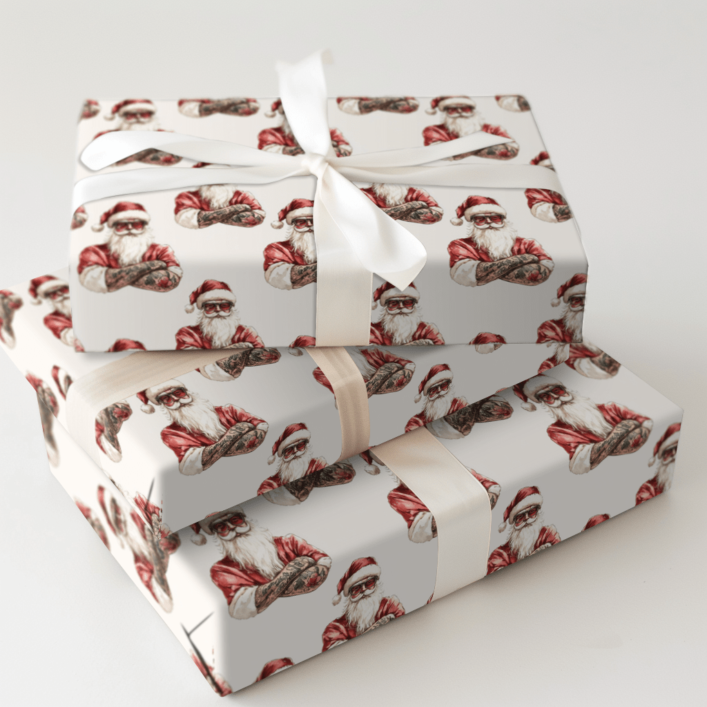 Inked Kringle - Wrapping Paper - Aspen & Arlo