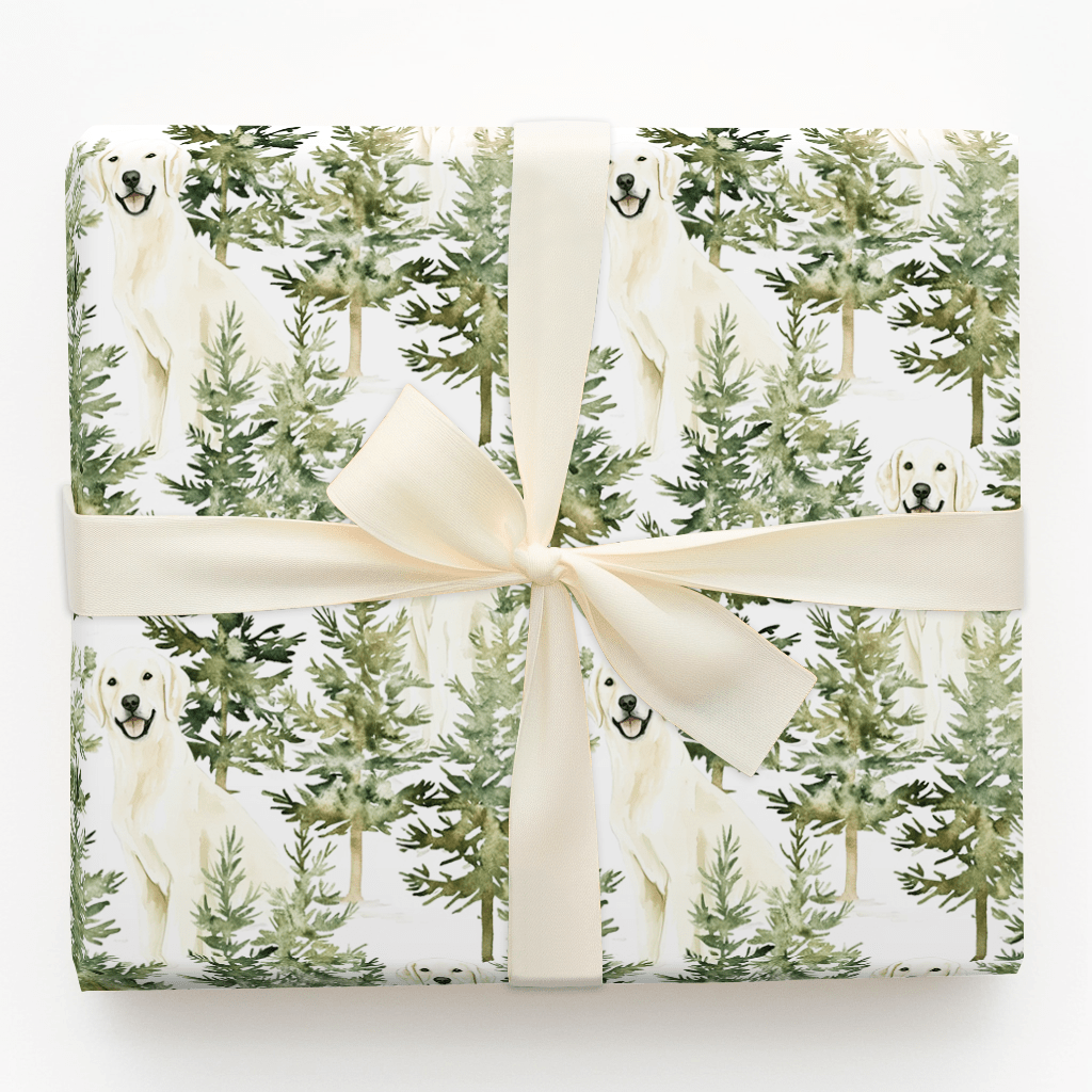 Snow Day for White Labs - Wrapping Paper - Aspen & Arlo