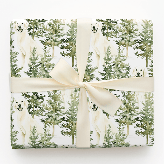 Snow Day for White Labs - Wrapping Paper - Aspen & Arlo