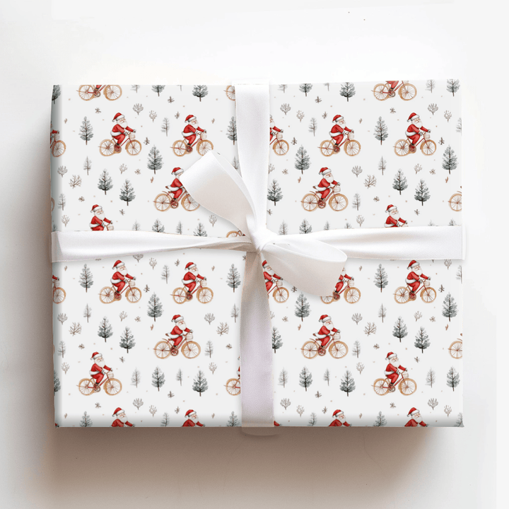 Bentonville Santa - Wrapping Paper - Aspen & Arlo