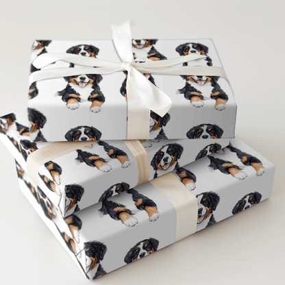 Bernese Mountain Dog - Wrapping Paper - Aspen & Arlo
