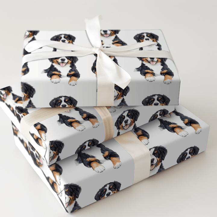 Bernese Mountain Dog - Wrapping Paper - Aspen & Arlo
