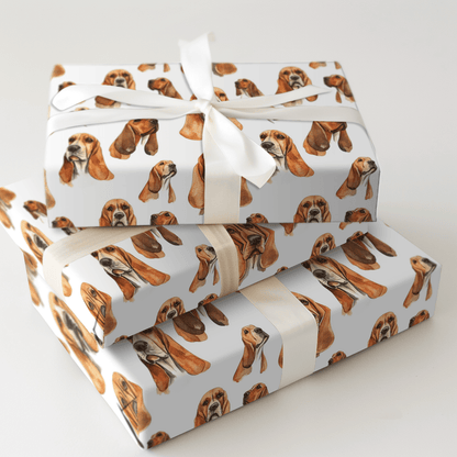 Bloodhound - Wrapping Paper - Aspen & Arlo