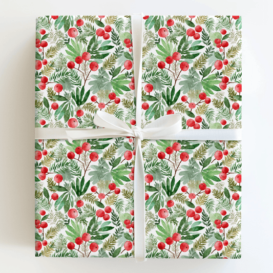 Blushed and Berried - Wrapping Paper - Aspen & Arlo