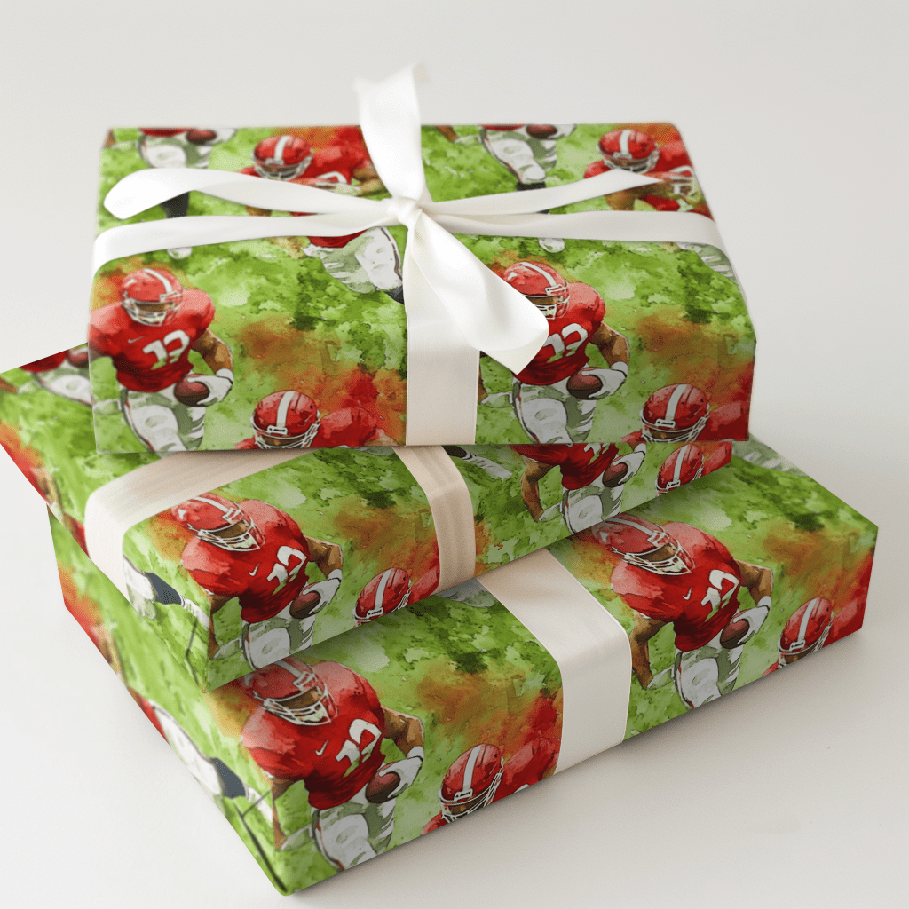 Scarlett and Game - Wrapping Paper - Aspen & Arlo